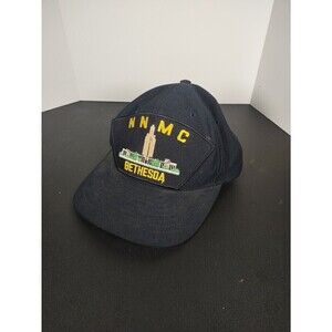 NNMC Bethesda Snapback Hat Cap Eagle Crest Mfg in USA